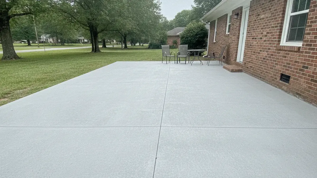 Illustrative concrete resurfacing surface used to explain preparation and finish choices for Ardmore homeowners